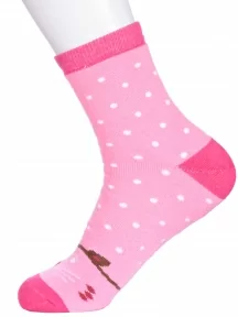 Детские махровые носки Альтаир, С112, РОЗОВЫЕ