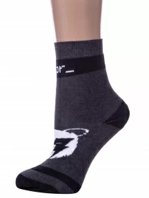 Детские махровые носки Conte kids, 21С-13СП, рис. 597, ТЕМНО-СЕРЫЕ