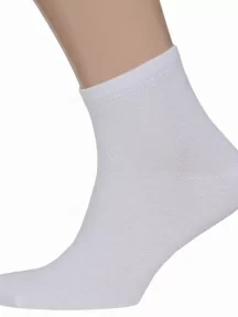 Мужские укороченные носки ХОХ, X-1125, БЕЛЫЕ
