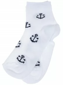 Детские носки "Борисоглебский трикотаж", 8С3000/4, БЕЛЫЕ