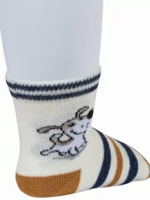 Комплект из 3 пар детских носков Гамма, 3-С1567, КРЕМОВЫЕ