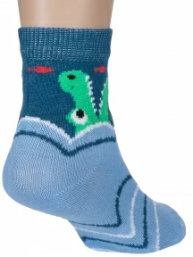 Детские носки "Борисоглебский трикотаж", 8С748, ГОЛУБЫЕ