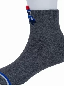 Детские носки "Борисоглебский трикотаж", 8СМ1003/2, №24 ТЕМНО-СЕРЫЕ МЕЛАНЖ