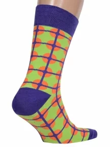 Комплект из 2 пар мужских носков MSCLUB №М38, 2-nm-413, САЛАТОВЫЕ