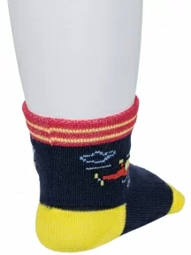 Детские носки "Борисоглебский трикотаж", 8СМ1005/2, ТЕМНО-СИНИЕ