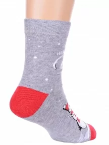 Детские носки Брестские (БЧК), 20С3079, рис. 8011, СЕРЫЕ МЕЛАНЖ