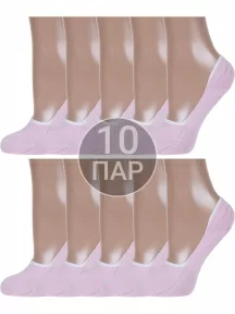 Комплект из 10 пар женских подследников Брестские (БЧК), 10-18С1319, рис. 000, СВЕТЛО-РОЗОВЫЕ