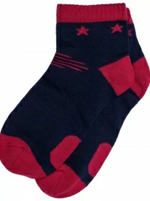 Детские укороченные носки Брестские (БЧК), 15С3085, рис. 485, ТЕМНО-СИНИЕ