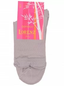 Женские бамбуковые носки с махровым следом LORENZline, Б8, СЕРЫЕ