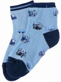 Детские махровые носки LORENZline, Л6, ГОЛУБЫЕ