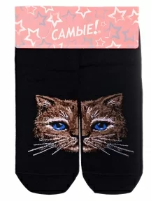 Женские носки "Красная ветка", С-1438, ЧЕРНЫЕ