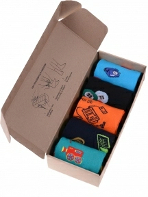 Набор из 5 пар мужских носков MSCLUB №М5564, ВИ5-НМ5564, микс 1