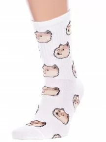 Спортивные носки Hobby Line, нус80186, БЕЛЫЕ