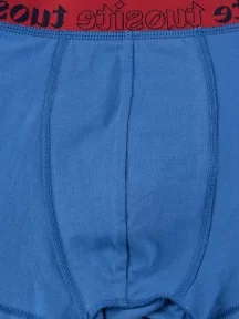 Мужские трусы-боксеры Tuosite, TS4402-5, СИНИЕ