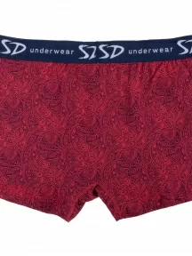 Мужские трусы-боксеры SD (by Salvador Dali), SD2055-3, КРАСНЫЕ