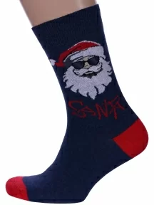 Мужские носки Брестские (БЧК), 20С2146, рис. 540 ТЕМНО-СИНИЕ МЕЛАНЖ