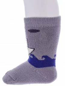 Детские махровые носки Альтаир, С108, СЕРЫЕ