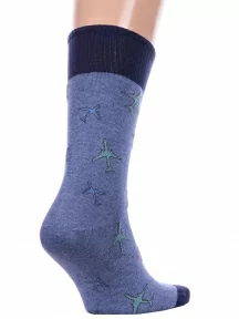 Мужские носки "Красная ветка", С-1301, ДЖИНС МЕЛАНЖ