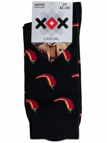 Носки unisex ХОХ FANTASY, XF-7, ЧЕРНЫЕ