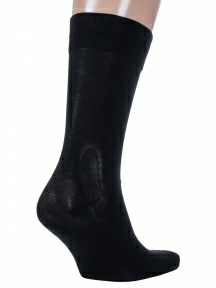 Набор мужских носков из мерсеризованного хлопка, 6 пар (ТМ Sergio di Calze), PG-17SC6-6, ЧЕРНЫЕ