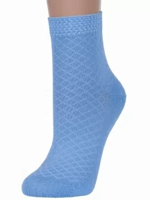 Женские бамбуковые носки ХОХ, G-223, ГОЛУБЫЕ