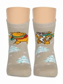 Набор из 10 пар махровых носков для девочек LORENZline, Л83-10, микс