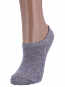 Женские ультракороткие носки "Красная ветка", С-1420, СЕРЫЕ
