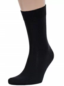 Набор из 24 пар мужских хлопковых носков (БЧК), БРЕСТ-24К2122, черные