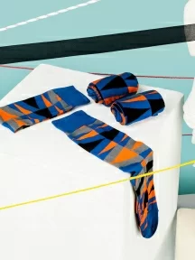 Носки unisex St. Friday Socks, 894533, "Эскиз ткани"