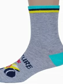 Детские носки RuSocks (Орудьевский трикотаж), Д3-13501, рис. 01, СЕРЫЕ