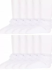 Комплект из 10 пар детских носков Conte kids, 10-19С-62СП, рис. 440, БЕЛЫЕ