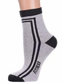 Женские спортивные носки Альтаир, С187, СВЕТЛО-СЕРЫЕ