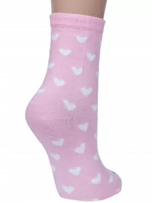 Детские носки "НАШЕ" Смоленской чулочной фабрики, 222С31, рис. 19, РОЗОВЫЕ №24