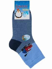 Детские махровые носки LORENZline, Л81, ТЕМНО-СИНИЕ