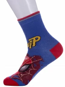 Детские носки MARVEL Conte kids, 17С-132/2СПМ, рис. 355, СИНИЕ