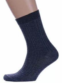Мужские носки GRAND LINE, М-60, ДЖИНС
