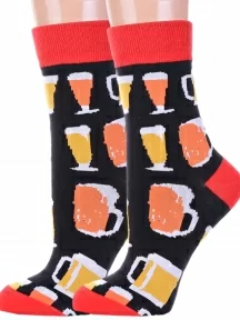 Комплект из 2 пар носков Hobby Line, 2-нус80129-01-17, ЧЕРНЫЕ