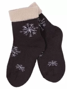 Детские махровые носки LORENZline, Л95, КОРИЧНЕВЫЕ