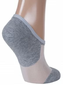 Женские ультракороткие носки Conte, 18С-4СП, рис. 000, СЕРЫЕ