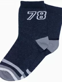 Детские носки RuSocks (Орудьевский трикотаж), Д3-13499, рис. 03, ТЕМНО-СИНИЕ