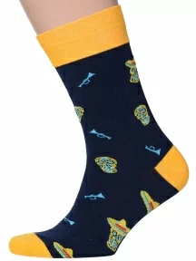 Набор из 10 пар мужских носков MSCLUB №М24, ВИ10-НМ24, микс "МЕКСИКА"