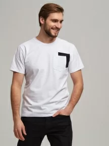 Мужская футболка TIME FIRE, TF21_01, БЕЛАЯ