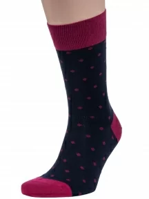 Мужские носки Grinston socks (PINGONS), 18D1, БОРДОВЫЕ
