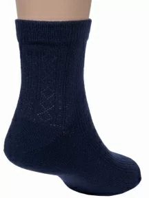 Детские носки из 100% хлопка LORENZline, Л56М, ТЕМНО-СИНИЕ