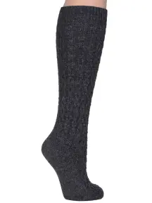 Женские гольфы RuSocks (Орудьевский трикотаж) ТЕМНО-СЕРЫЕ (Ж-155-03)