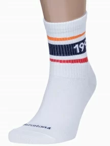 Мужские носки MSCLUB №М49, nm-551, БЕЛЫЕ "1992"