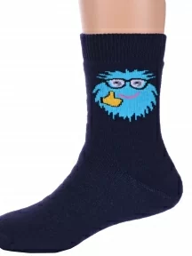 Детские махровые носки Брестские (БЧК), 14С3060, рис. 4028, ТЕМНО-СИНИЕ