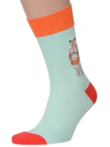 Мужские носки MSCLUB №М28 МЯТНЫЕ (nm-309)