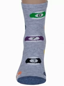 Детские носки RuSocks (Орудьевский трикотаж), Д3-13499, рис. 05, СВЕТЛО-СЕРЫЕ