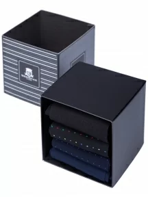 Набор мужских гольфов из мерсеризованного хлопка, 4 пары (ТМ Sergio di Calze), PG-19SC1/2/3-4, микс 2